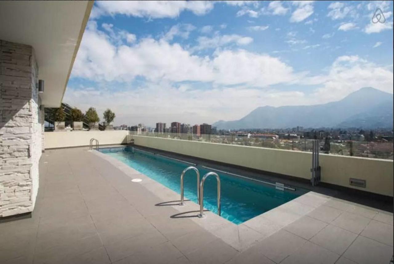 Lotus Blanc Studio- W/ Mountain View, Pool And Gym Сантьяго Экстерьер фото