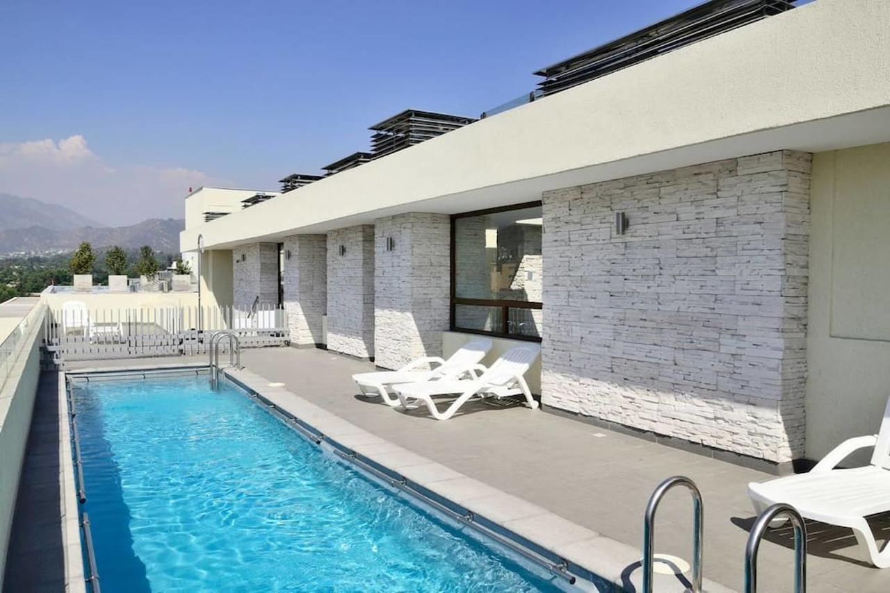Lotus Blanc Studio- W/ Mountain View, Pool And Gym Сантьяго Экстерьер фото